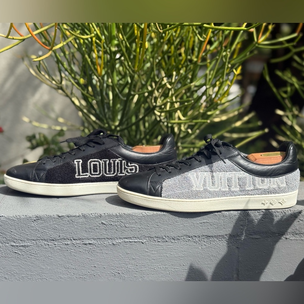 Louis Vuitton Luxembourg Sneakers (Black & Gray, Men’s 10.5US) - Picture 12 of 14